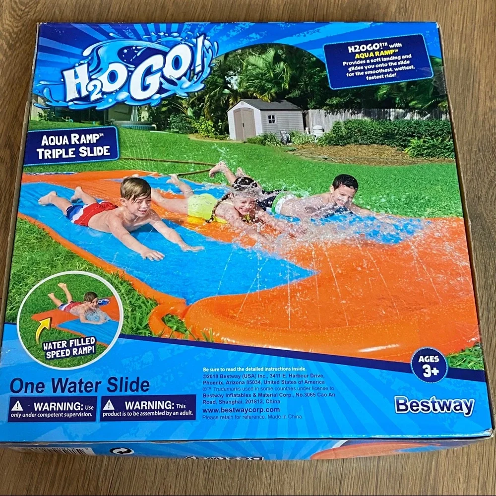 H2O GO! Aqua Ramp Triple Sized Slide